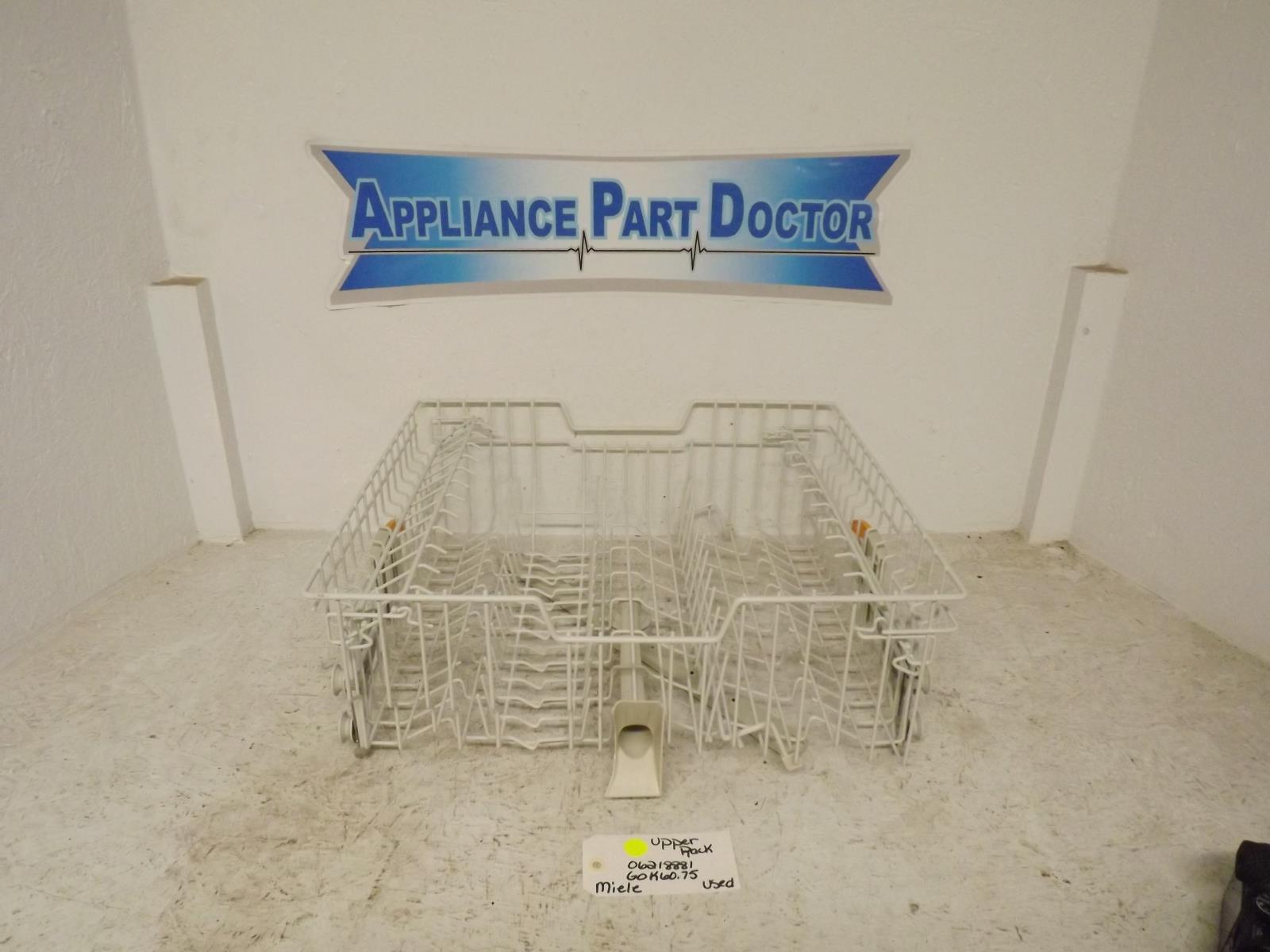 Miele Dishwasher 06218881 G0K60.75 Upper Rack Used Miele Dishwasher 06218881 G0K60.75 Upper Rack Used